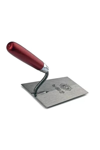olejnik Mistrie din oțel călit, Olejnik, trapezoidală, lată, 140 mm, mâner din lemn, roșie