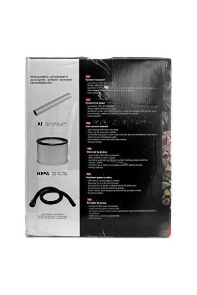 Strend Pro Aspirator de cenușă, 1200 W, funcție de suflare, filtru HEPA, 18 L, Strend Pro