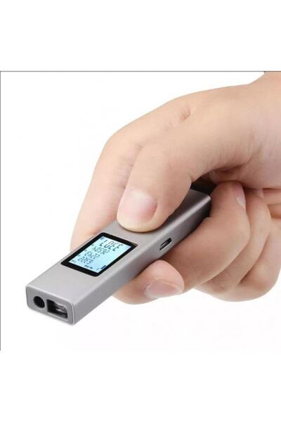 Xiaomi ATuMan LS-P Lazermetre 40 Metre Yüksek Hassasiyetli Mesafe Ölçüm Cihazı Dijital Şarjlı Rangemeter