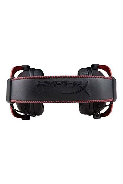 HyperX سماعة رأس للألعاب Cloud II لأجهزة الكمبيوتر الشخصية وPS4 وXbox One وNintendo Switch باللون الأحمر السلكي
