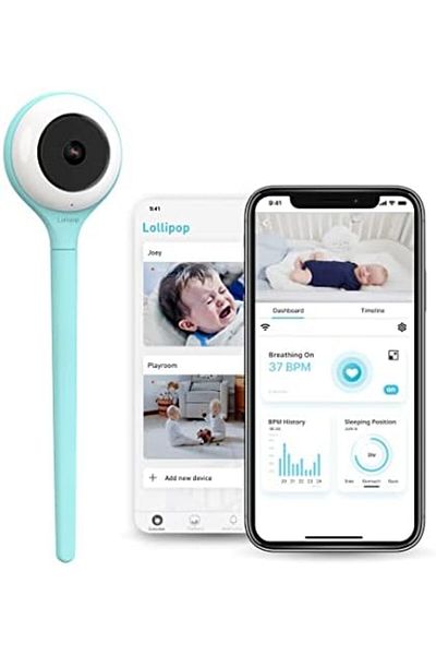 Lollipop Baby Monitor - Full-Featured Smart Wi-Fi Camera