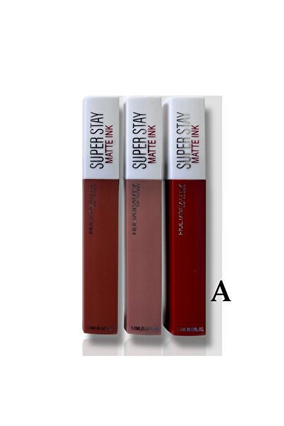 HULIABEAUTY أحمر شفاه ثابت – 3 ألوان | درجة A تألقي بثبات وأناقة لا تُقاوم