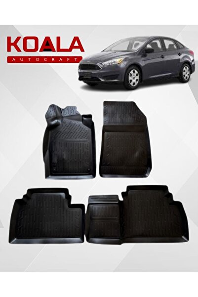 KoalaOtoTekstil Ford Focus 3-4 Sedan (2011-2018) Ile Uyumlu - Araca Özel Paspas