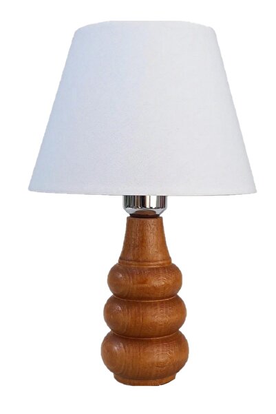 571 Store Sina Table Lampshade Wooden Body Fabric Headboard Decorative Table Lamp Night Light