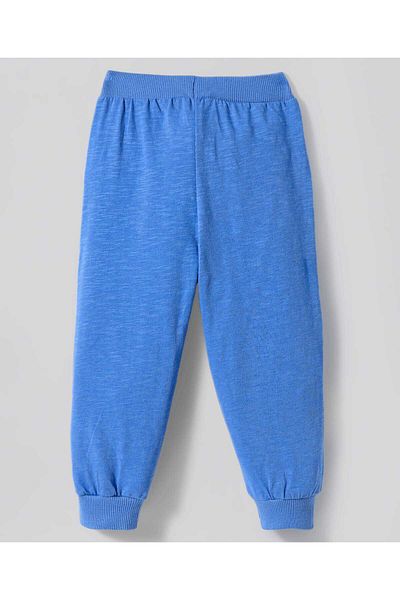 Bonfino Jogger with Vehicle Print - Blue