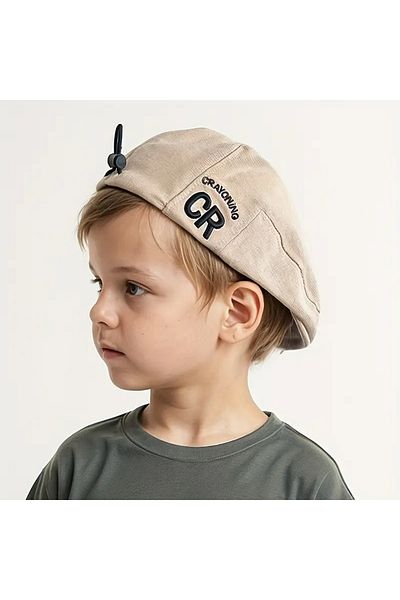 GlassySKY (2-5 Years Old) British Style Very Stylish Girl/Boy's Beret Cap Hat Sun Protection,Spring Summer Holiday