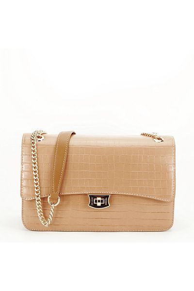 David Jones Paris Medium Bag 7002-2 15 Camel