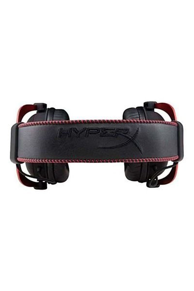 HyperX سماعة رأس للألعاب Cloud II لأجهزة الكمبيوتر الشخصية وPS4 وXbox One وNintendo Switch باللون الأحمر السلكي