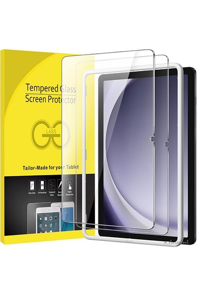 m.tk moveteck Samsung Galaxy Tab A9 Plus 11 Inch Full Cover Tempered Screen Protector with Application Apparatus Shatterproof Glass