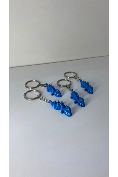 OEM 2’li 3D Yazıcı ile Üretilmiş Hareketli Dragon Anahtarlık – Ejderha Figürlü