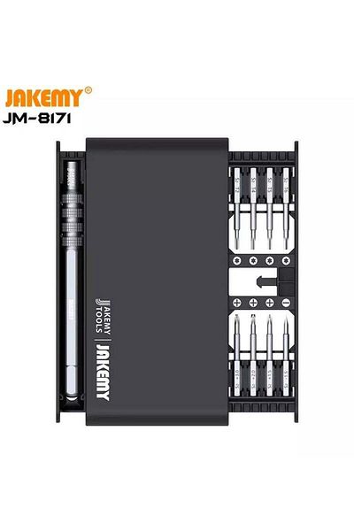 Jakemy مجموعة مفكات JM-8171 - 17 قطعة لصيانة المنزل والإلكترونيات