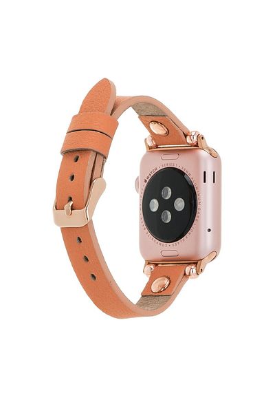 PLM Apple watch compatible leather band 42-44-45mm ferro rt nu3