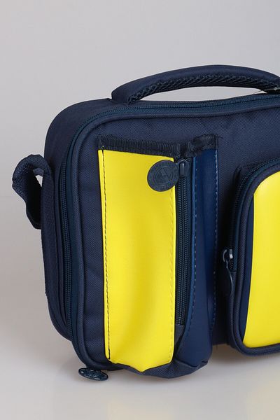 Fenerbahçe "Dekomus Pocket Notebook with Gift" New Season Licensed 3 Compartmented Lunch Bag with Sticks
