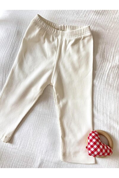 Zezig Ecru Camisole Leggings 100% Cotton