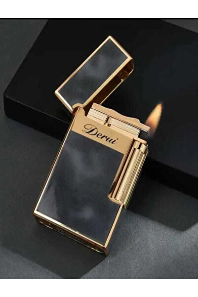 Genel Markalar Dervi Yeniden Kullanılabilir Yan Kayar Tekerlek Çakmağı, Rüzga...