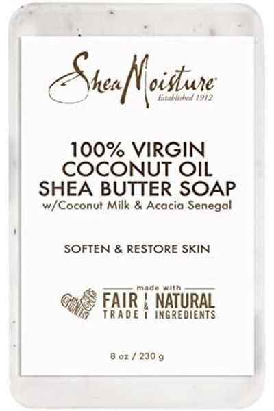 Shea Moisture 100% Virgin Coconut Oil Soap, 8oz