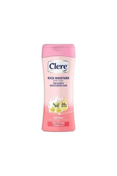 Clere Body and Hand Lotion Musk - 400ml