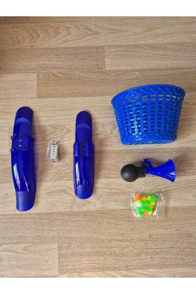 Hobbys 16-20 Jant Çocuk Bisikleti Aksesuar Seti ( Çamurluk+ Ön Sepet+ Korna+ ...