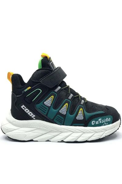 Cool 25C.Paul Petrol Velcro Waterproof Orthopedic Boy's Boots