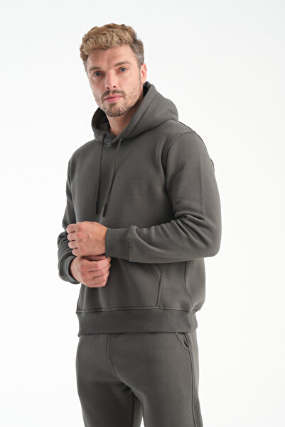 kaphone 10 Men's Pamulu 3 Thread Fleece Hooded Tracksuit Set