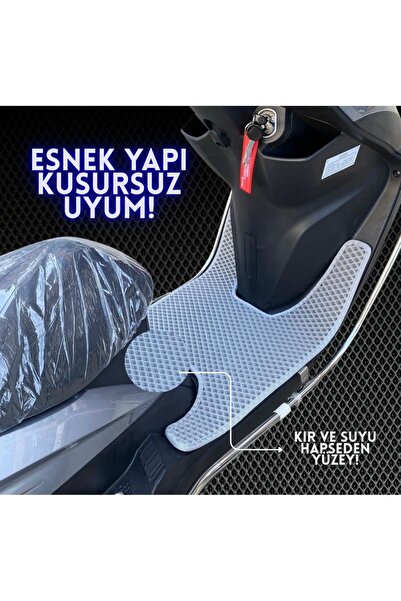 mattclass Honda Dio Uyumlu EVA Motor Paspası | Renk Seçimli | Kaymaz – Yıkanabilir – Koku Yapmaz