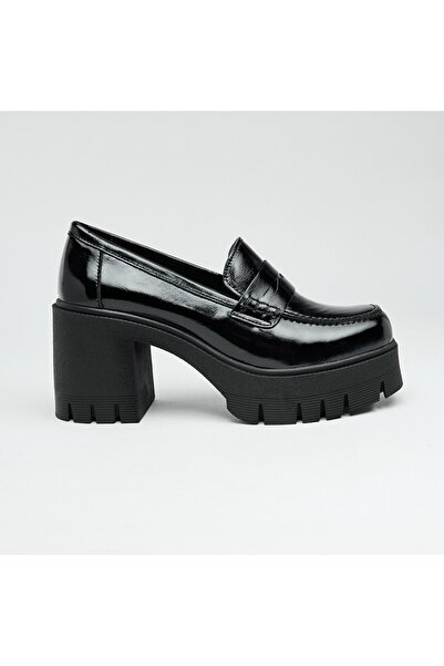 derinet Günlük Hakiki Deri Topuklu Kadın Ayakkabı