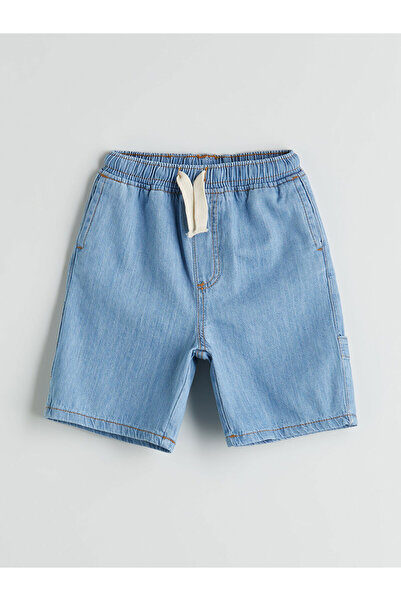 LC Waikiki LCW Kids Elastic Waist Boy's Jean Shorts