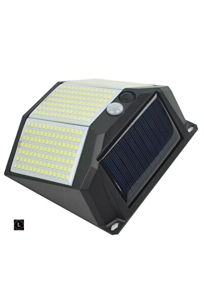 CR LUMI AND GABI Lampă solară cu senzor de mișcare PIR și panou solar integrat, impermeabilă, IP65, 432 LED-uri, unghi larg de 120º