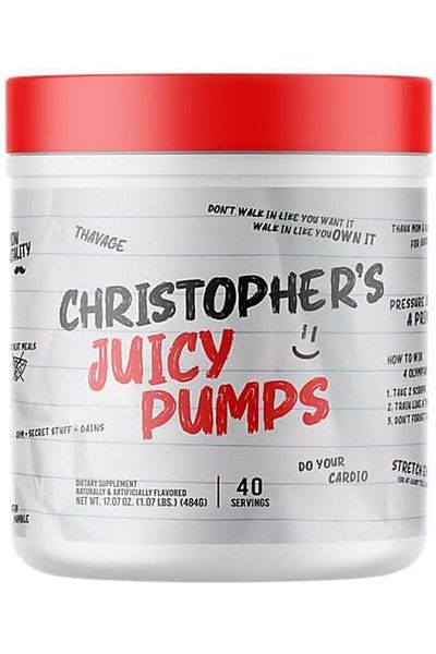 RAW Christopher's Juicy Pumps - Non-Stim Pre-Workout (1.07 lbs./40 Servings)