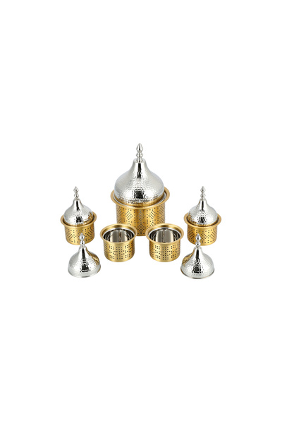 LA MESA Tray Set With 5 Pots