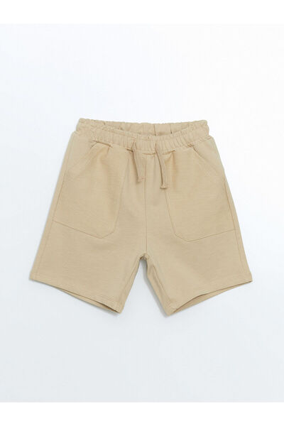 LC Waikiki Sort pentru băieți din bumbac elastic în talie de sezon nou - S5GV...