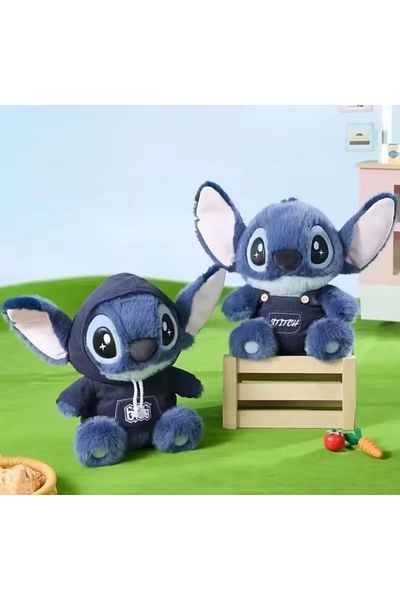 NB market Stitch Plush Toy Overalls Clothed Stich Plush Toy Special Series 35cm with Costume Together