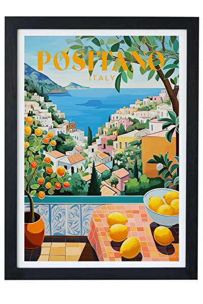gxe.art Poster Positano Italia