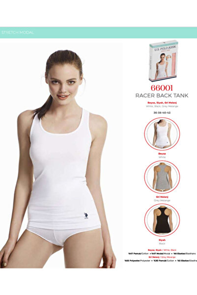 Generic Brand الملابس الداخلية US.POLO.ASS. قميص رياضي بحزام سميك