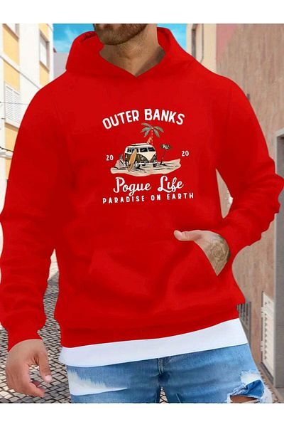 Hunors Sportswear & Company Pogue Life Printed Hooded Sweatshirt