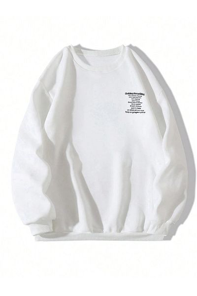 Hunors Sportswear & Company Unisex Nothing For Nothing Printed Oversize Sweatshirt