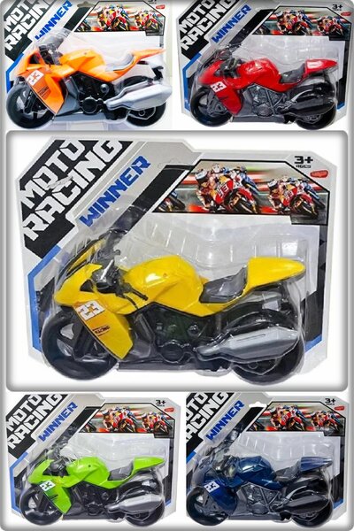 TAN EXPRESS Oyuncak Yarış Motorsikleti 1 Adet (VİDEOLU)