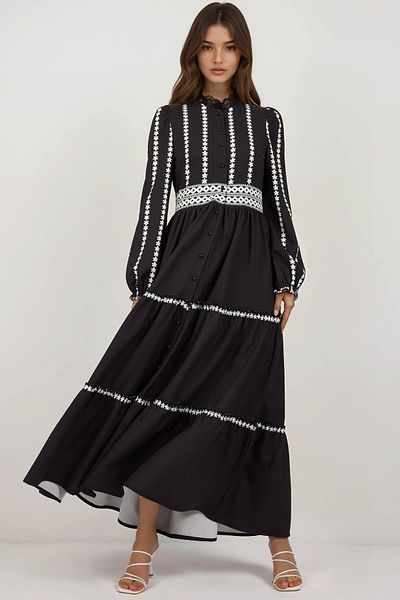 Hiccup Rochie lungă Floral Tippet