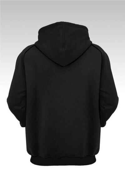 Hunors Sportswear & Company Blackjackwear Vertical Moon Hooded Sweatshirt