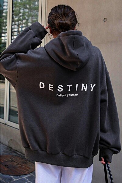 kahire سترة سوداء كبيرة الحجم بغطاء للرأس من Blackjackwear