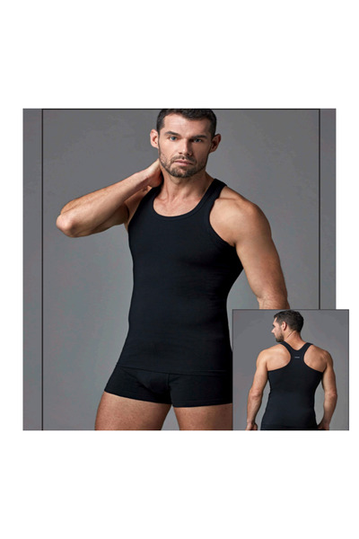 Generic Brand Underwear Compact Cotton Sports Singlet 2 Pack