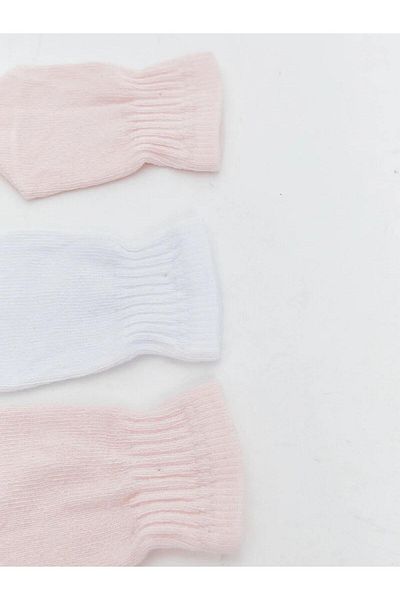 LC Waikiki Lcw Baby Basic Baby Girl Gloves 3 Pcs (W5)