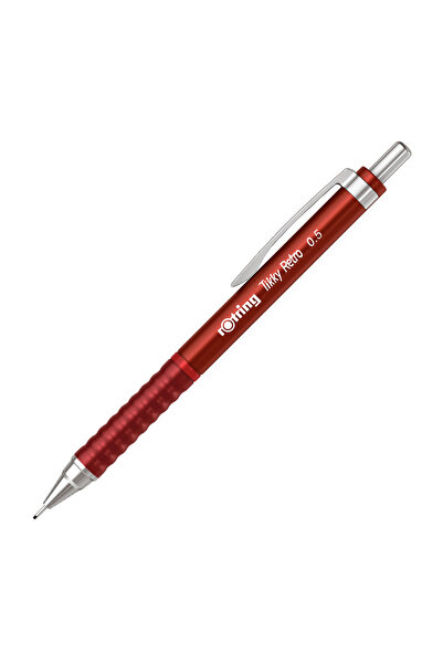 Rotring Tikky Retro Mechanical Pencil 0.5mm Metallic Red 2202568