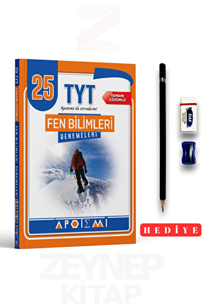 Apotemi Yayınları TYT Fen Bilimleri Denemeleri 2025-26 ( Sınav Seti Hediyeli)