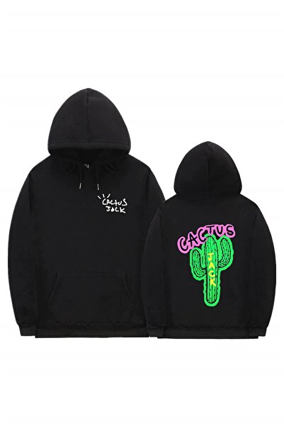 kahire Cactus Oversize суичър с качулка черен Tr30013
