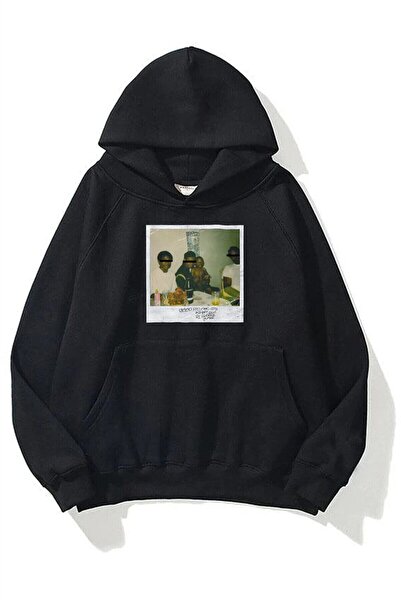 kahire Unisex Kendrick Lamar M.a.a.d City Black Sweatshirt Hoodie