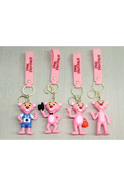 Store Μπρελόκ Σιλικόνης Ροζ Πάνθηρας 21 εκ