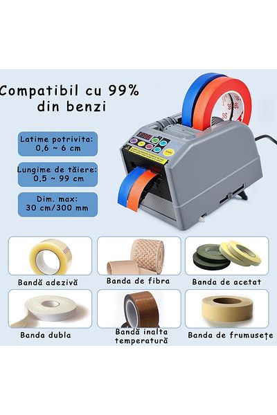 WePro Store Distribuitor automat de bandă, mod dual, presetat sau ciclic, cu ecran LED