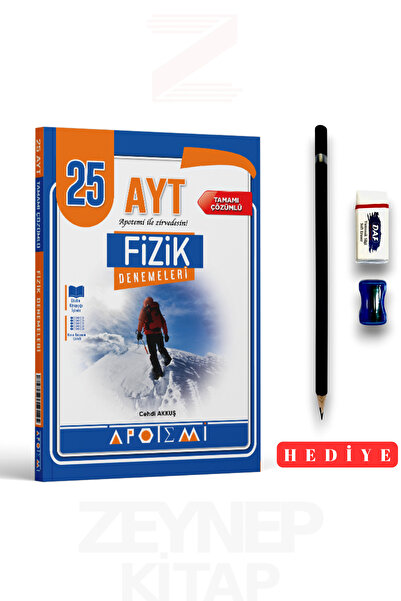 Apotemi Yayınları AYT Fizik Denemeleri 2025-26(Sınav Seti Hediyeli)