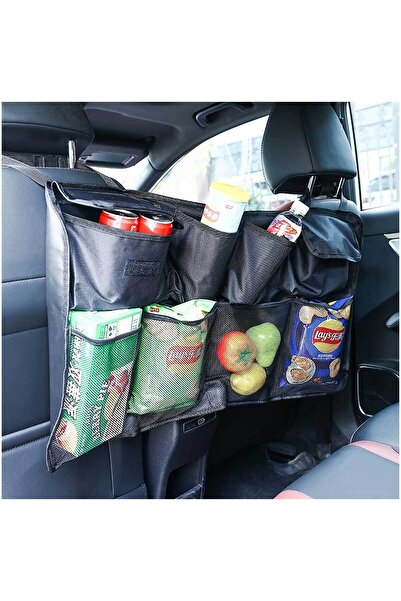 RevuBaby Великий автомобільний органайзер для спинки сидіння Автомобільний органайзер для сидіння 8 кишень